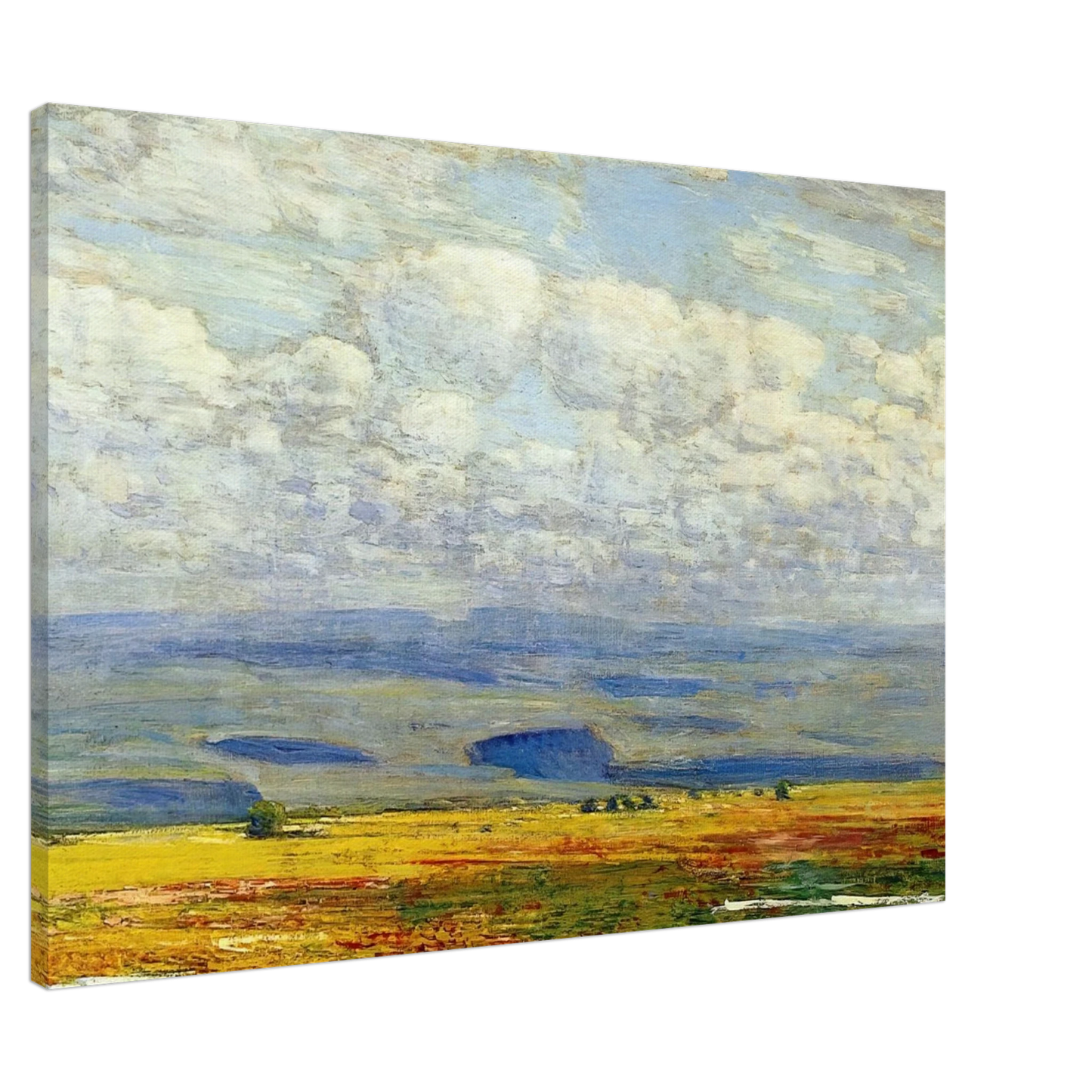 Childe Hassam - Oregon Landscape Canvas - 20x30 cm / 8x12 inches-canvas