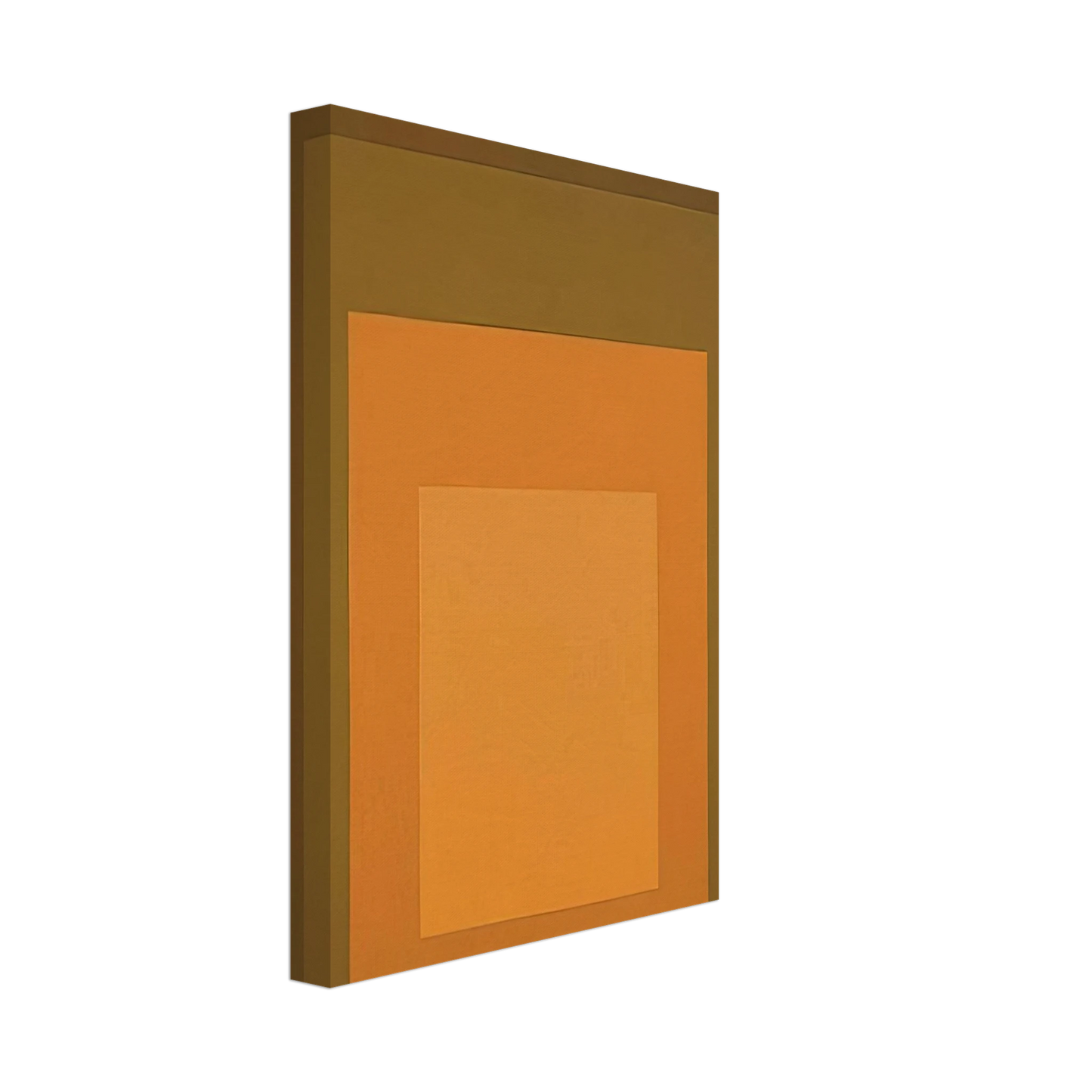 Josef Albers - HOMAGE TO THE SQUARE AUTUMN CLIMAX 1963 Canvas - 40x60 cm / 16x24 inches-canvas
