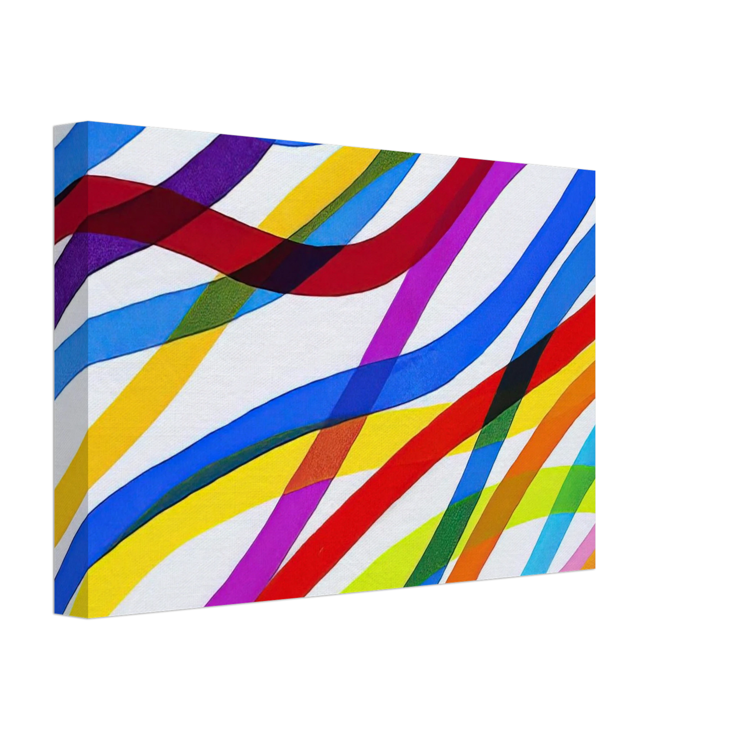 Piero Dorazio - Untitled - 1990 Canvas - 70x100 cm / 28x40 inches-canvas