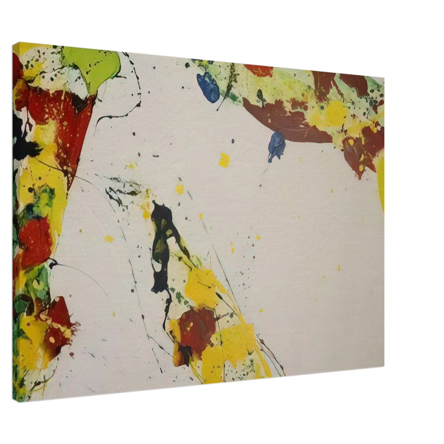 Sam Francis - Coral Trails Canvas - 20x30 cm / 8x12 inches-canvas