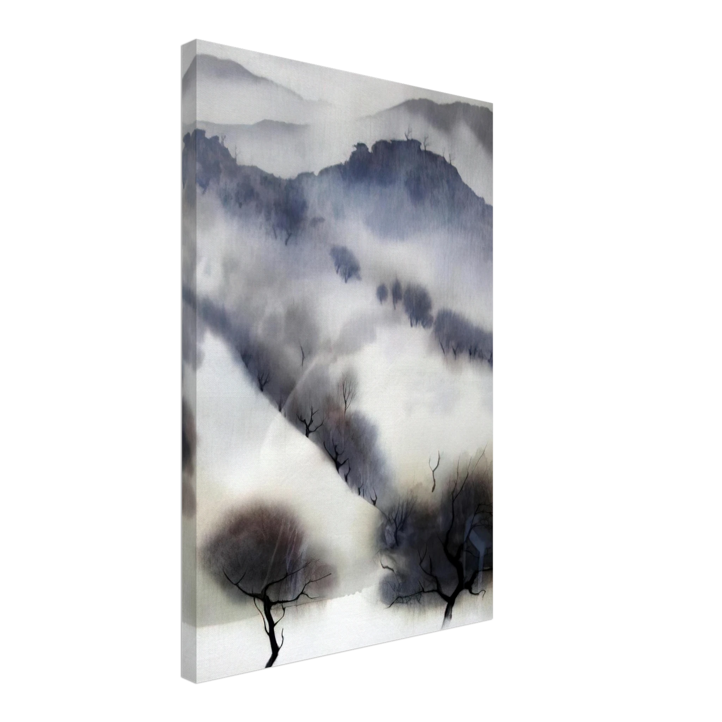 Eyvind Earle - California landscape Canvas - 70x100 cm / 28x40 inches-canvas