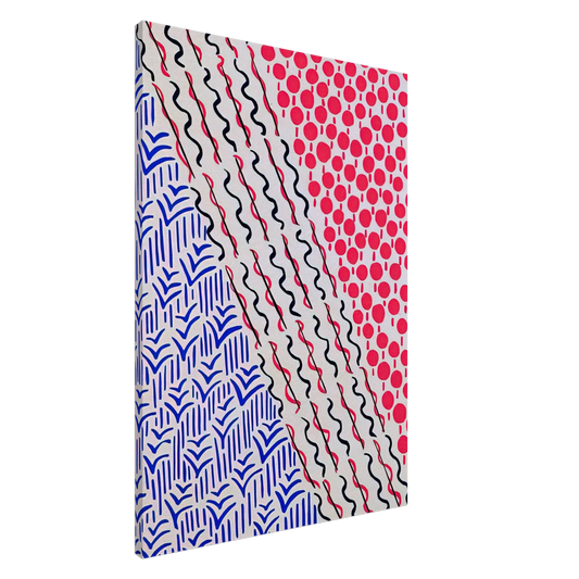 Sonia Delaunay - COMPOSITION 21 Canvas - 20x30 cm / 8x12 inches-canvas