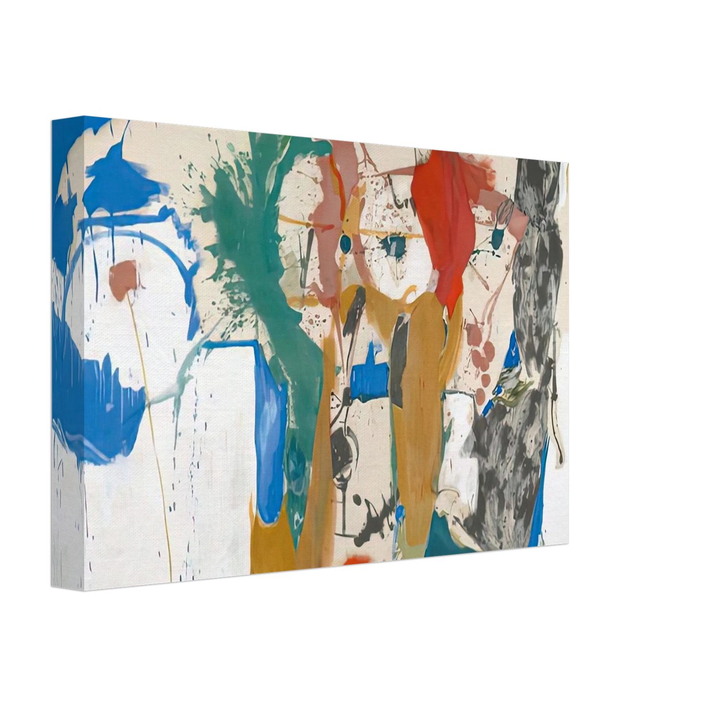 Helen Frankenthaler - Madridscape, 1959- Canvas - 70x100 cm / 28x40 inches-canvas