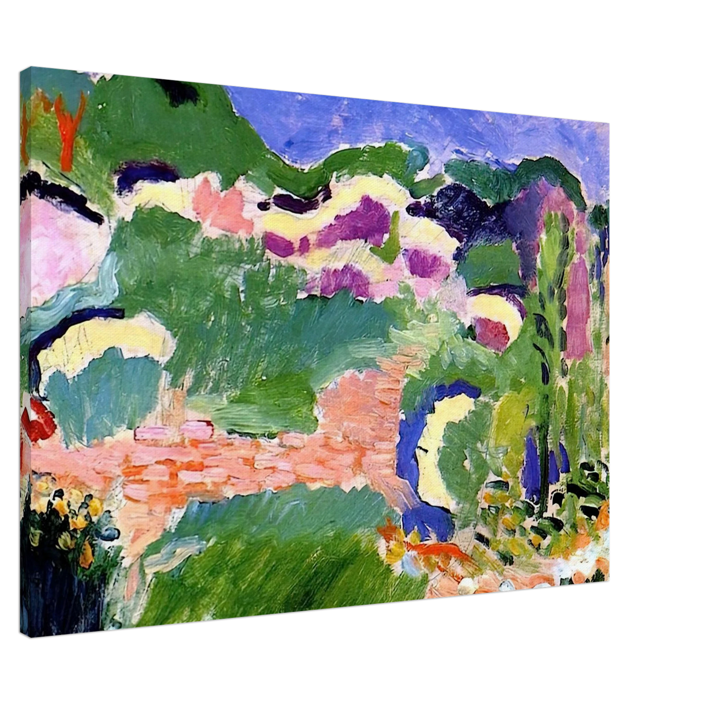 Henri Matisse - LES GENETS 1905 Canvas - 20x30 cm / 8x12 inches-canvas