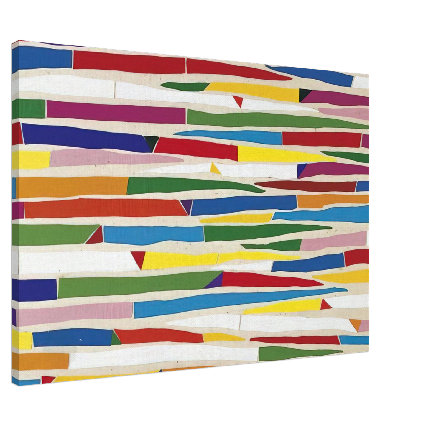 Piero Dorazio - Composite - Color Field Painting Canvas - 20x30 cm / 8x12 inches-canvas