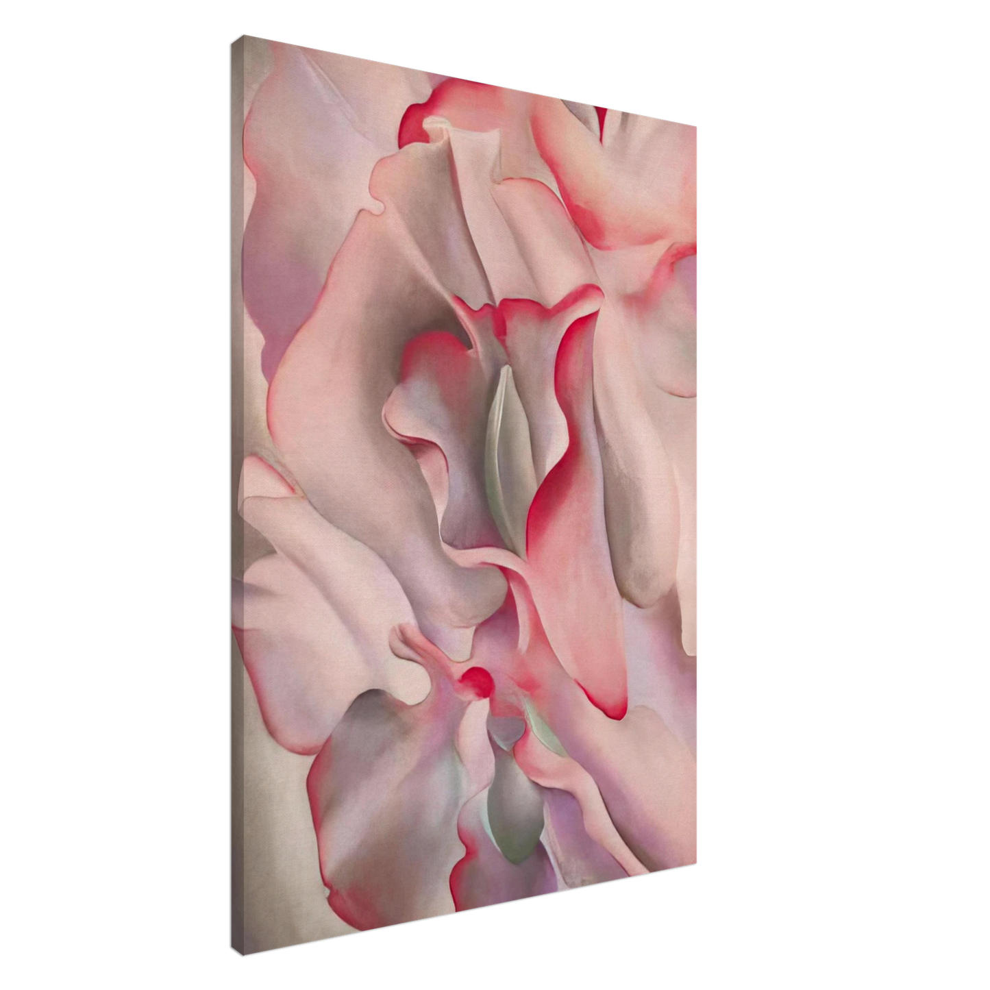Georgia O'Keeffe - Pink Sweet Peas 2 Canvas - 20x30 cm / 8x12 inches-canvas