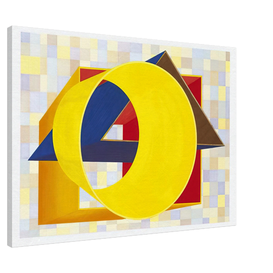 Al Held - Prime Moments II Canvas - 20x30 cm / 8x12 inches-canvas