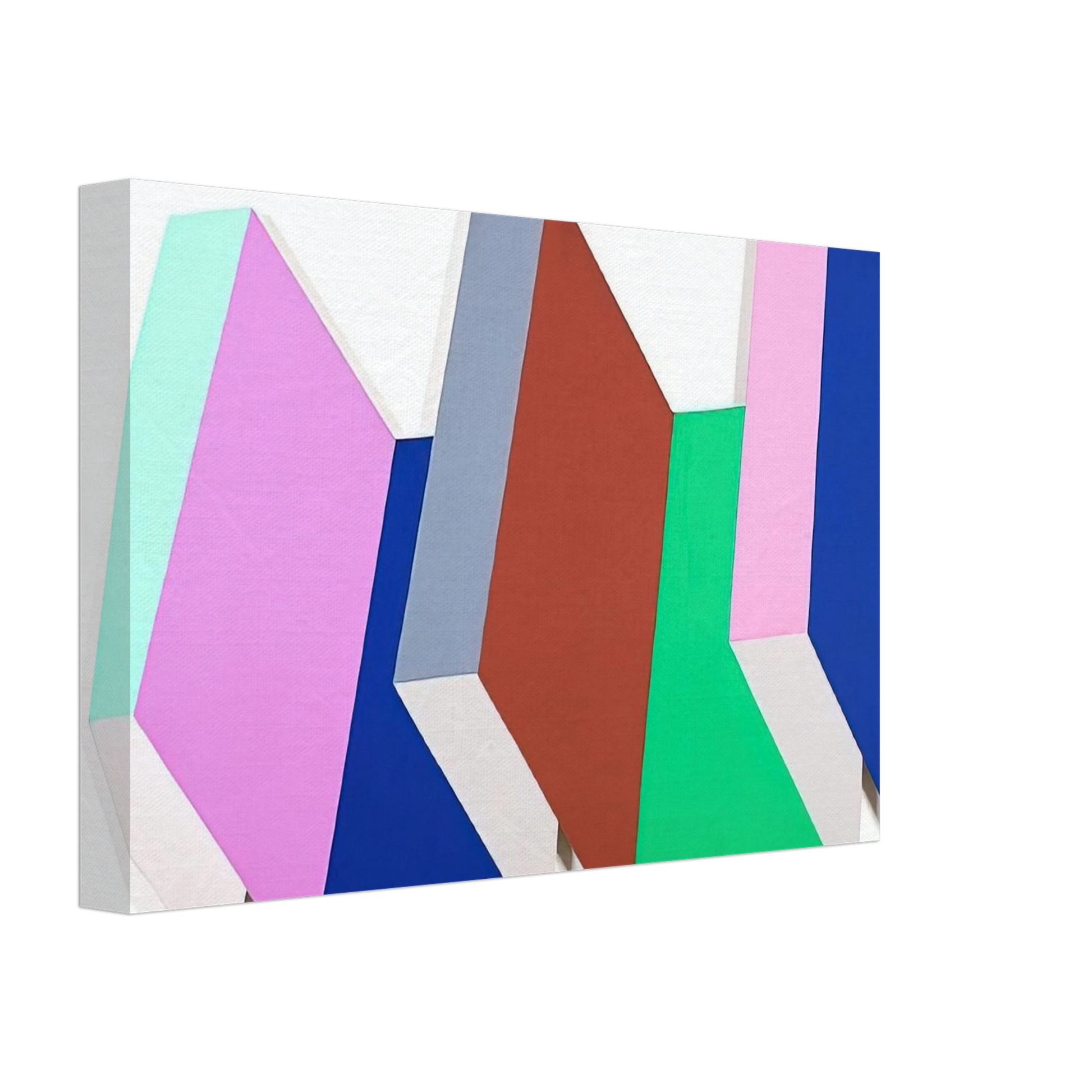 Thomas Downing - Fold One - 1968 Canvas - 40x60 cm / 16x24 inches-canvas