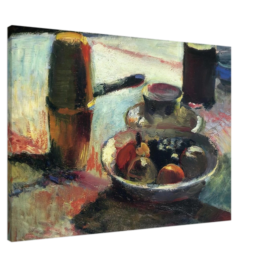 Henri Matisse - FRUIT AND COFFEE POT Canvas - 20x30 cm / 8x12 inches-canvas