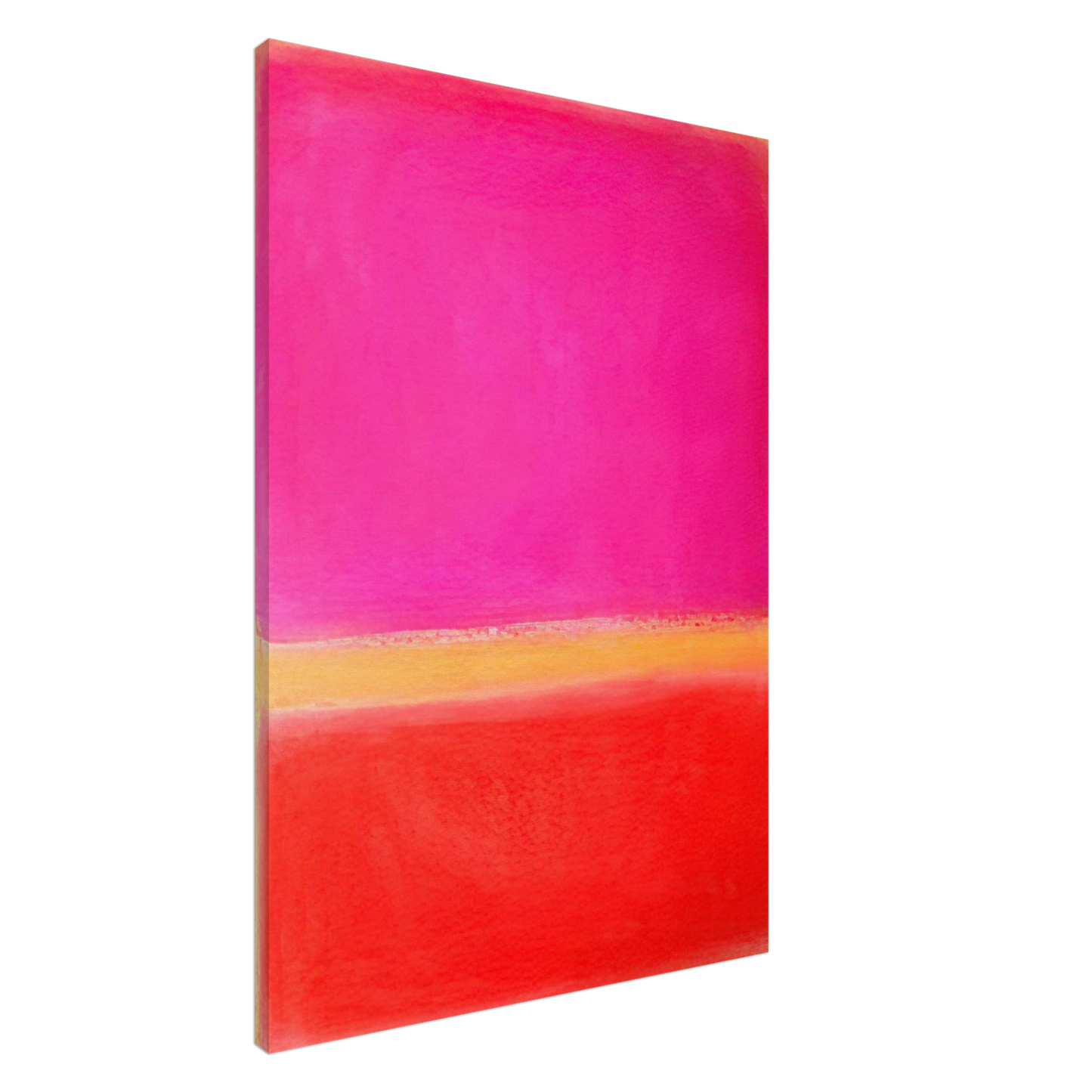 Helen Frankenthaler - Untitled - Color Field Painting Canvas - 20x30 cm / 8x12 inches-canvas