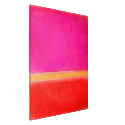 Helen Frankenthaler - Untitled - Color Field Painting Canvas - 20x30 cm / 8x12 inches-canvas