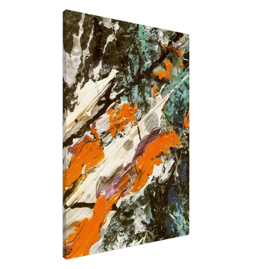 Jackson Pollock - FULL FATHOM FIVE Canvas - 20x30 cm / 8x12 inches-canvas