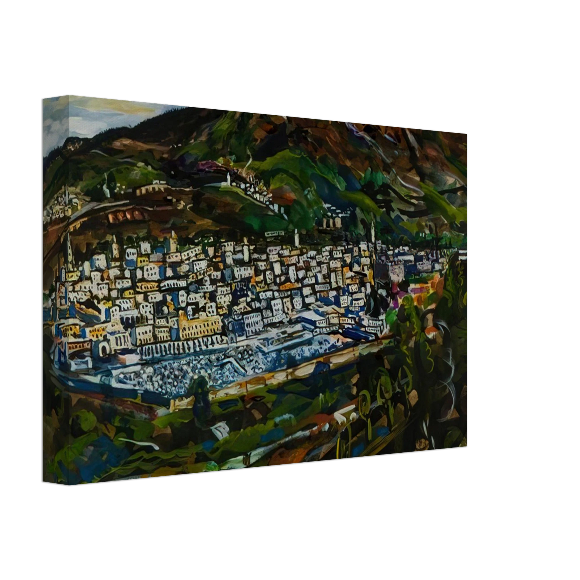 Ivan Albright - FEZ MOROCCO 1960 Canvas - 40x60 cm / 16x24 inches-canvas