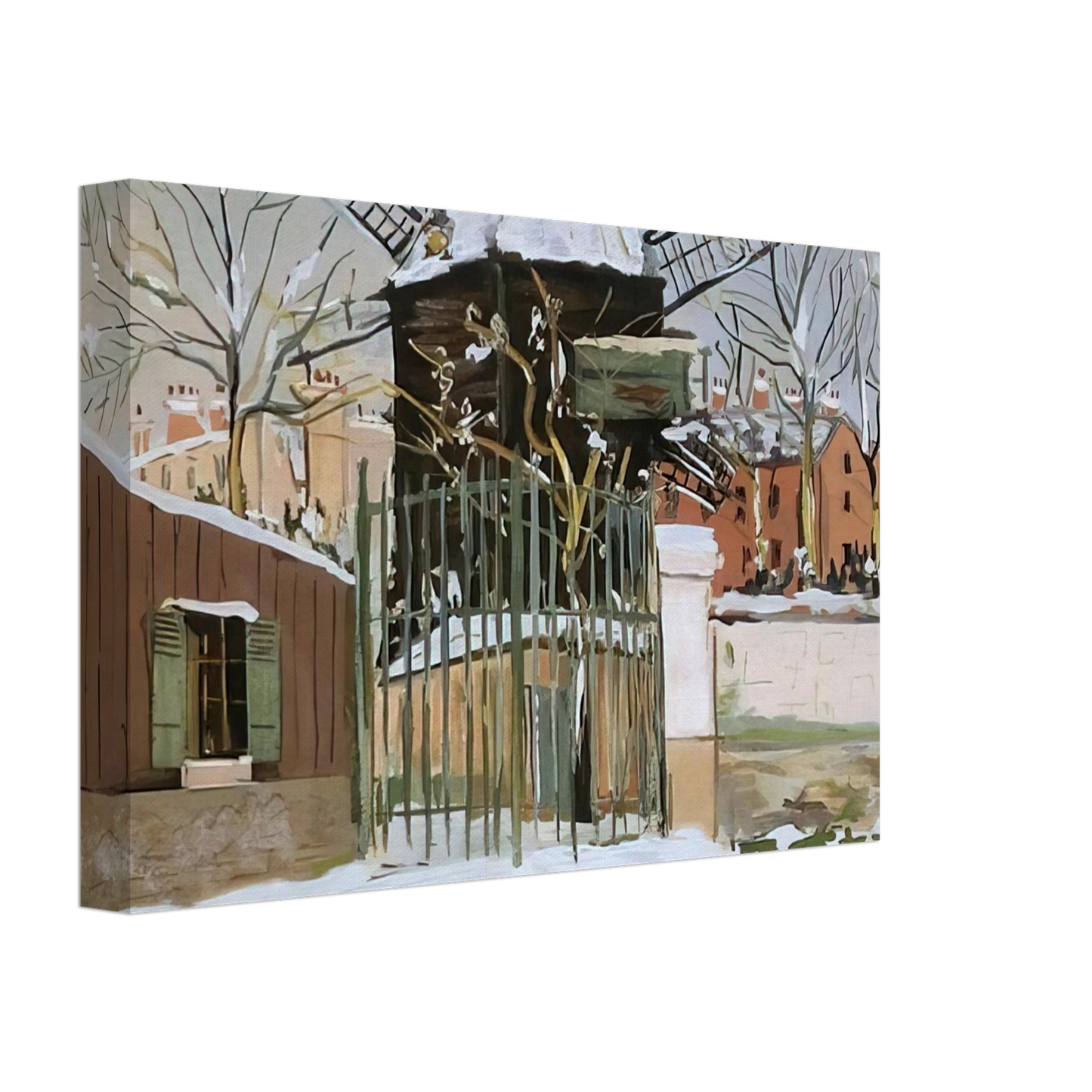 Maurice Utrillo - MOULIN DE LA GALETTE 2 Canvas - 70x100 cm / 28x40 inches-canvas