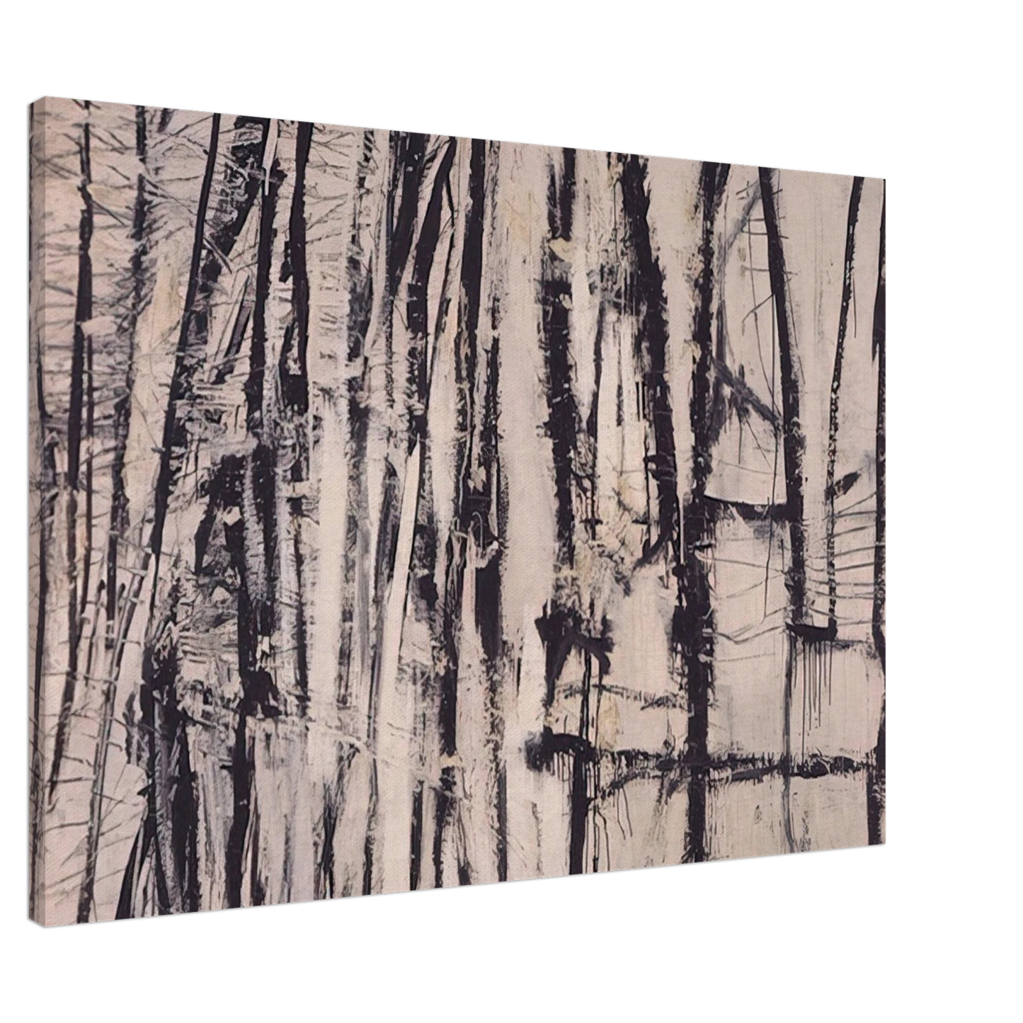 Cy Twombly - Quarzeat Canvas - 20x30 cm / 8x12 inches-canvas