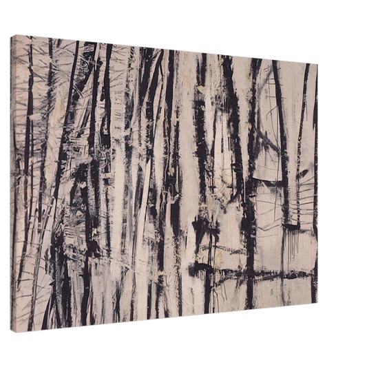 Cy Twombly - Quarzeat Canvas - 20x30 cm / 8x12 inches-canvas