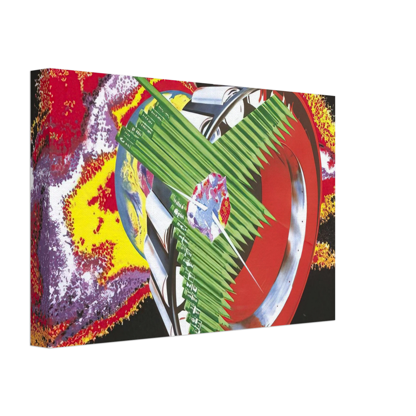 James Rosenquist - Space Dust Canvas - 70x100 cm / 28x40 inches-canvas