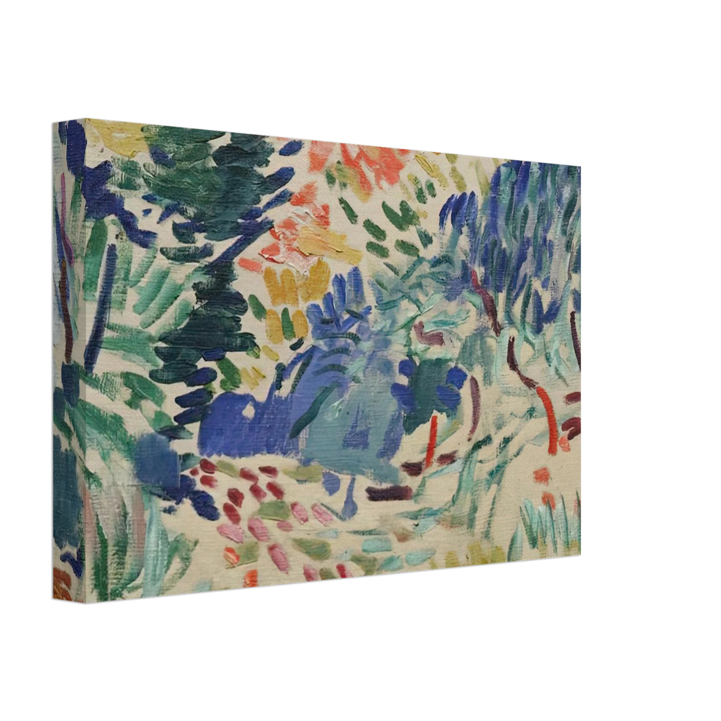 Henri Matisse - LANDSCAPE AT COLLIOURE 1905 Canvas - 40x60 cm / 16x24 inches-canvas