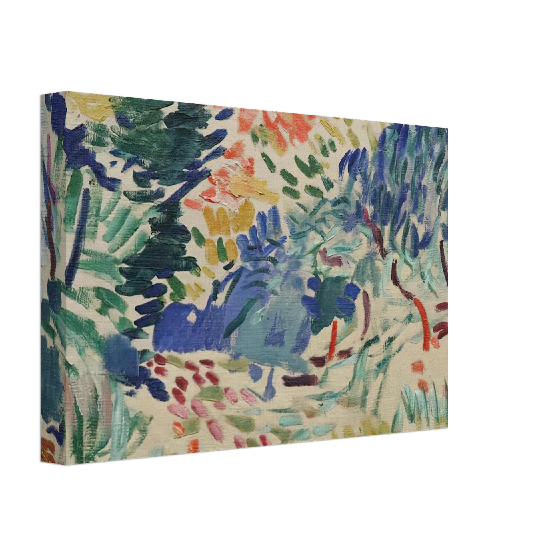 Henri Matisse - LANDSCAPE AT COLLIOURE 1905 Canvas - 40x60 cm / 16x24 inches-canvas