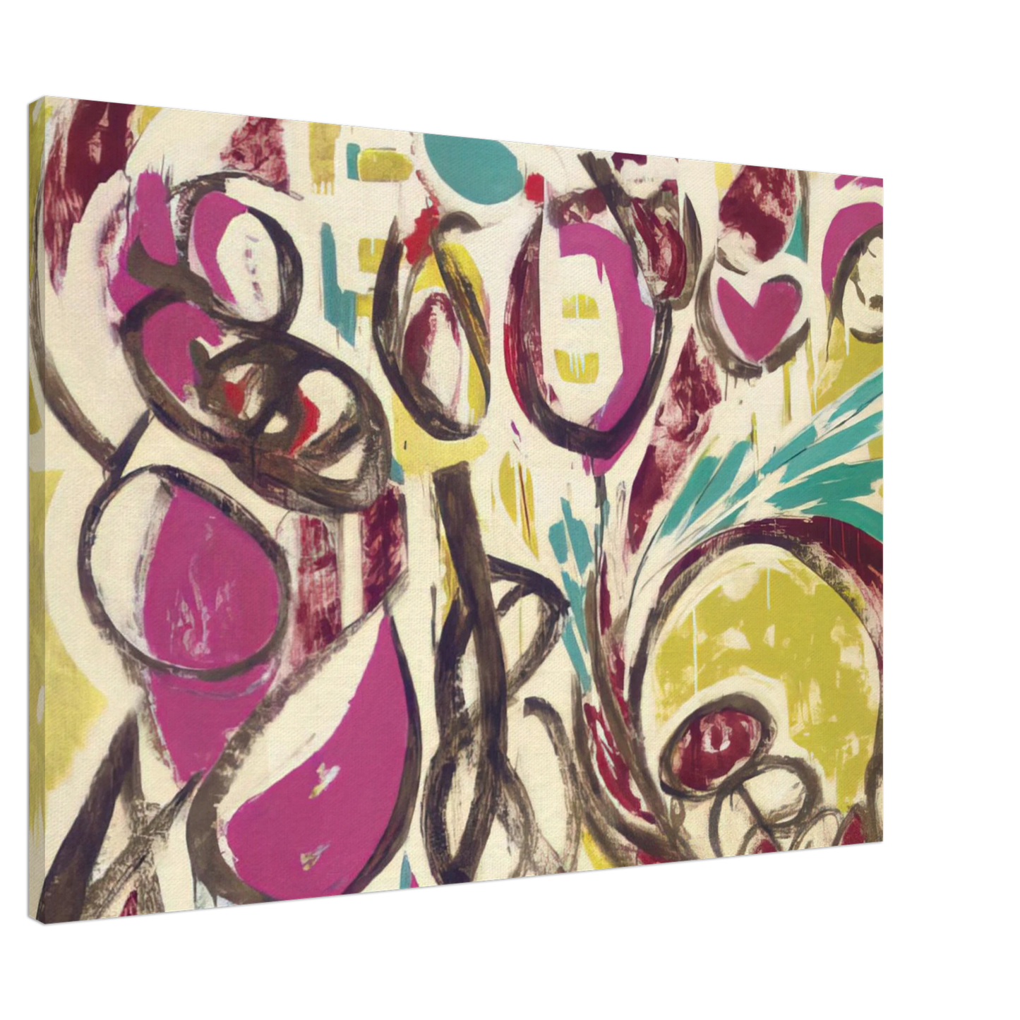 Lee Krasner - Thaw Canvas - 20x30 cm / 8x12 inches-canvas