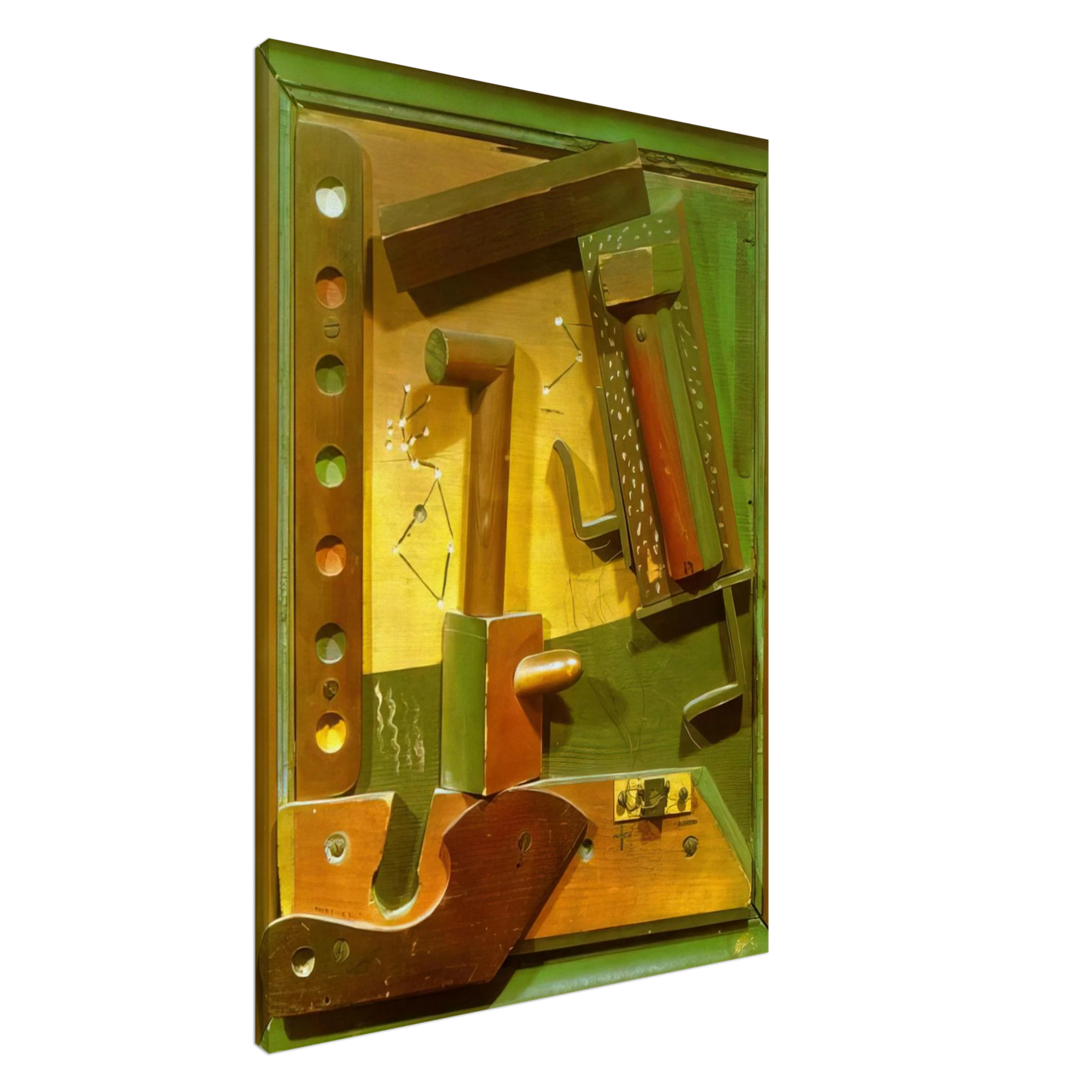 Max Ernst - Fruit of a Long Experience Canvas - 20x30 cm / 8x12 inches-canvas