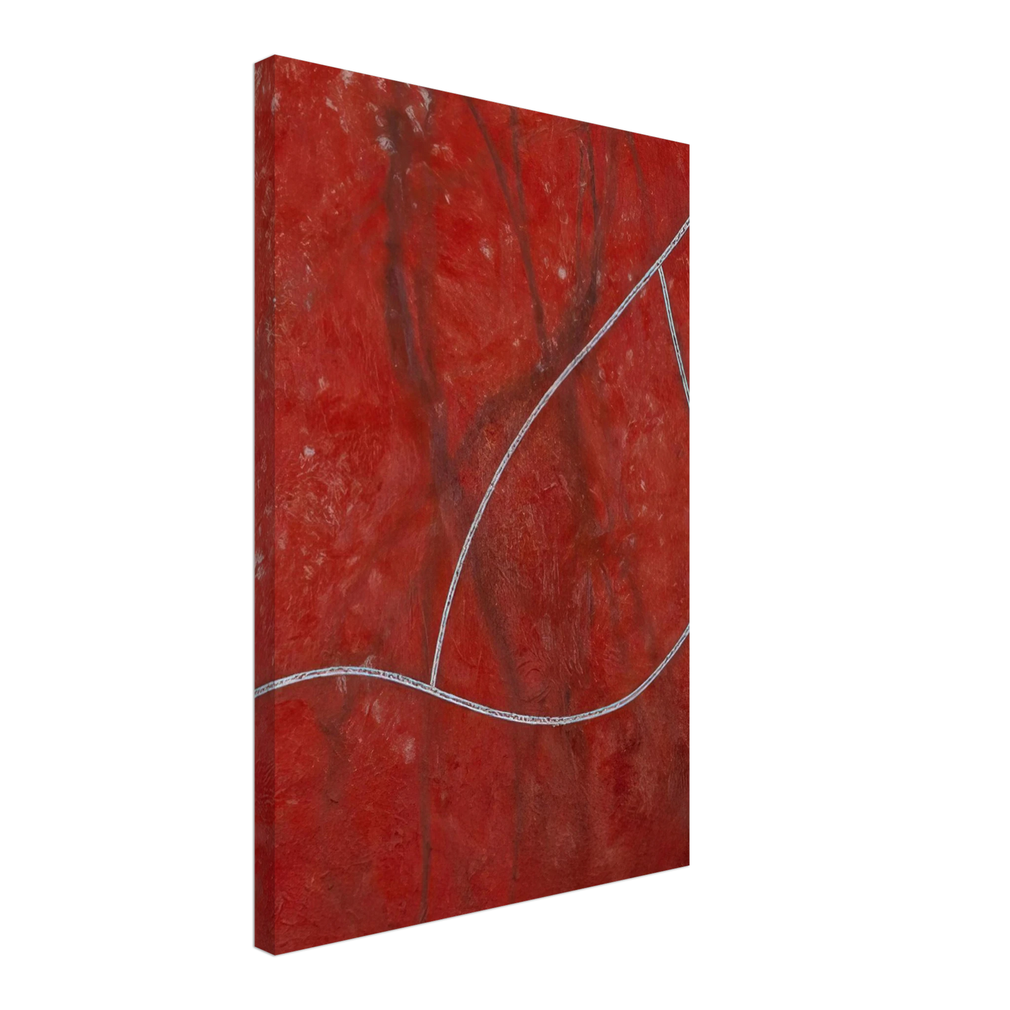 Donald Judd - Untitled - 1960 Canvas - 40x60 cm / 16x24 inches-canvas