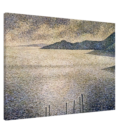Theo van Rysselberghe - CHANNEL COAST 1892 Canvas - 20x30 cm / 8x12 inches-canvas