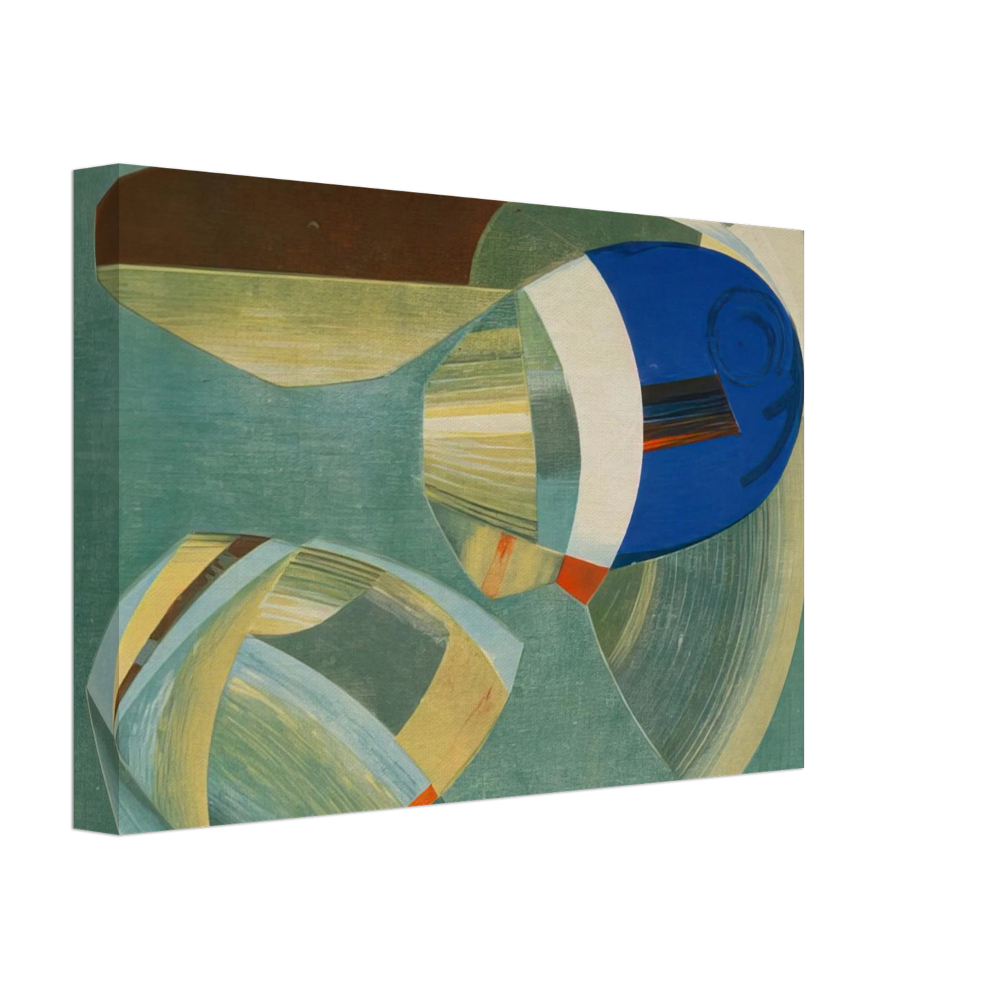 John Ferren - Sea Forms - 1937 Canvas - 70x100 cm / 28x40 inches-canvas