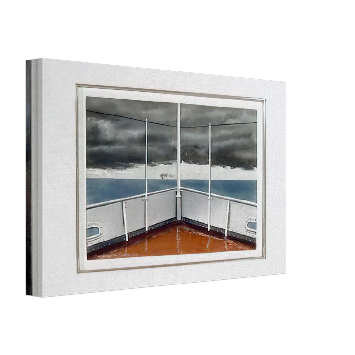 Clarence Holbrook Carter - On the Great Lakes - 1953 Canvas - 70x100 cm / 28x40 inches-canvas