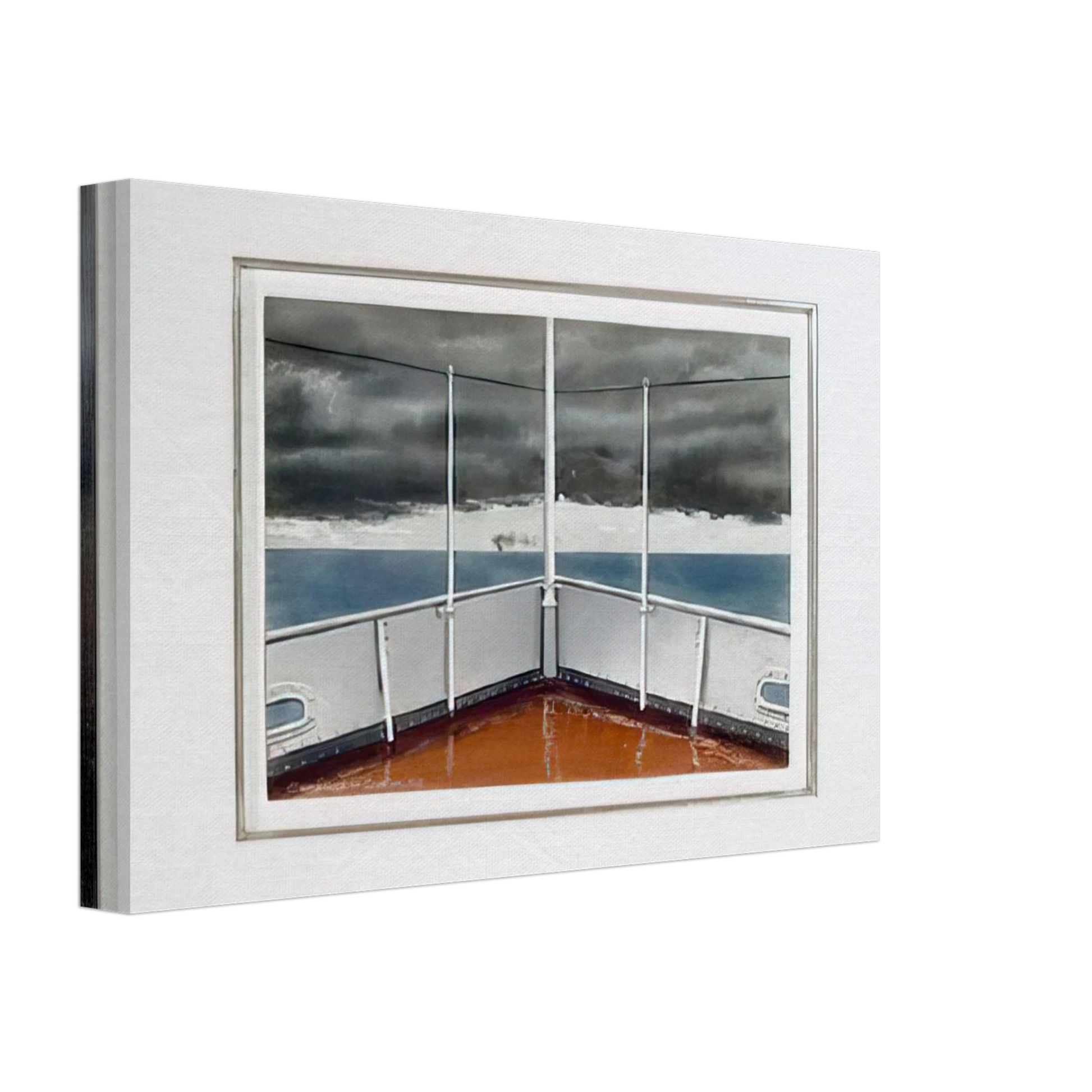 Clarence Holbrook Carter - On the Great Lakes - 1953 Canvas - 70x100 cm / 28x40 inches-canvas