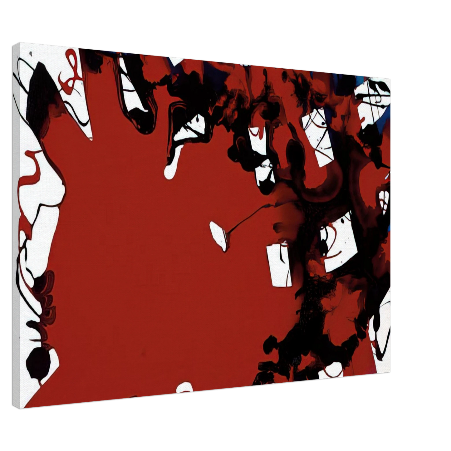 Sam Francis - Untitled  SFP94-133  SFF 1803  Canvas - 20x30 cm / 8x12 inches-canvas