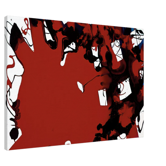 Sam Francis - Untitled  SFP94-133  SFF 1803  Canvas - 20x30 cm / 8x12 inches-canvas