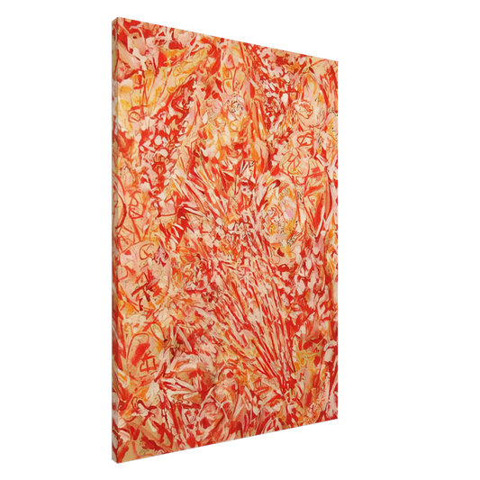 Lee Krasner - Summer Play Canvas - 20x30 cm / 8x12 inches-canvas