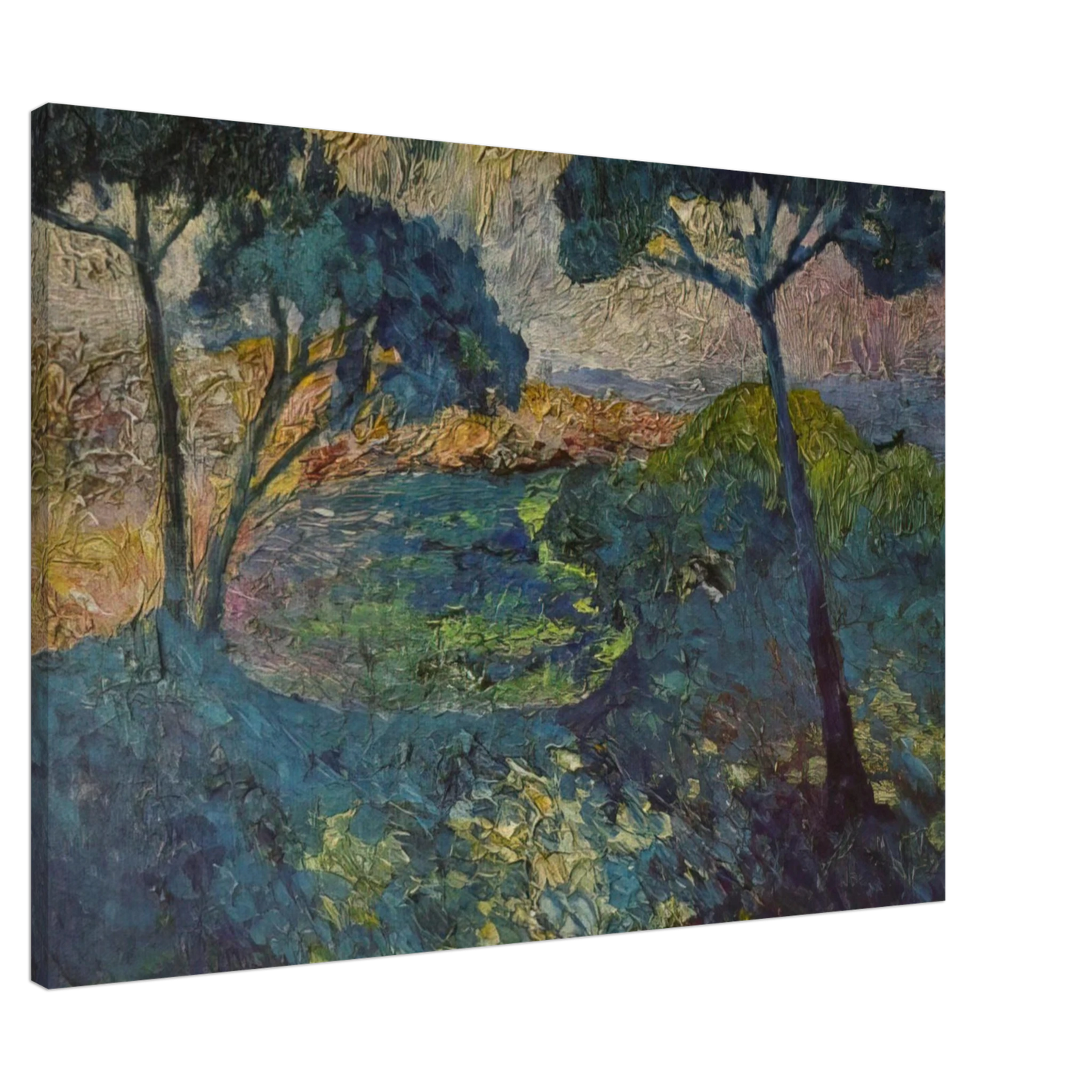 Salvador Dali - THE THREE PINES Canvas - 20x30 cm / 8x12 inches-canvas