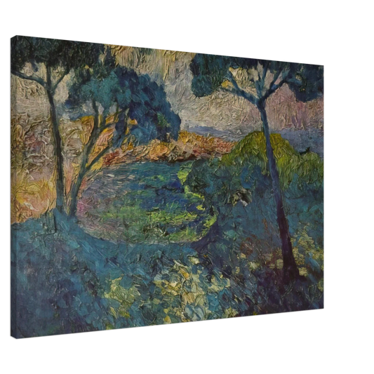 Salvador Dali - THE THREE PINES Canvas - 20x30 cm / 8x12 inches-canvas