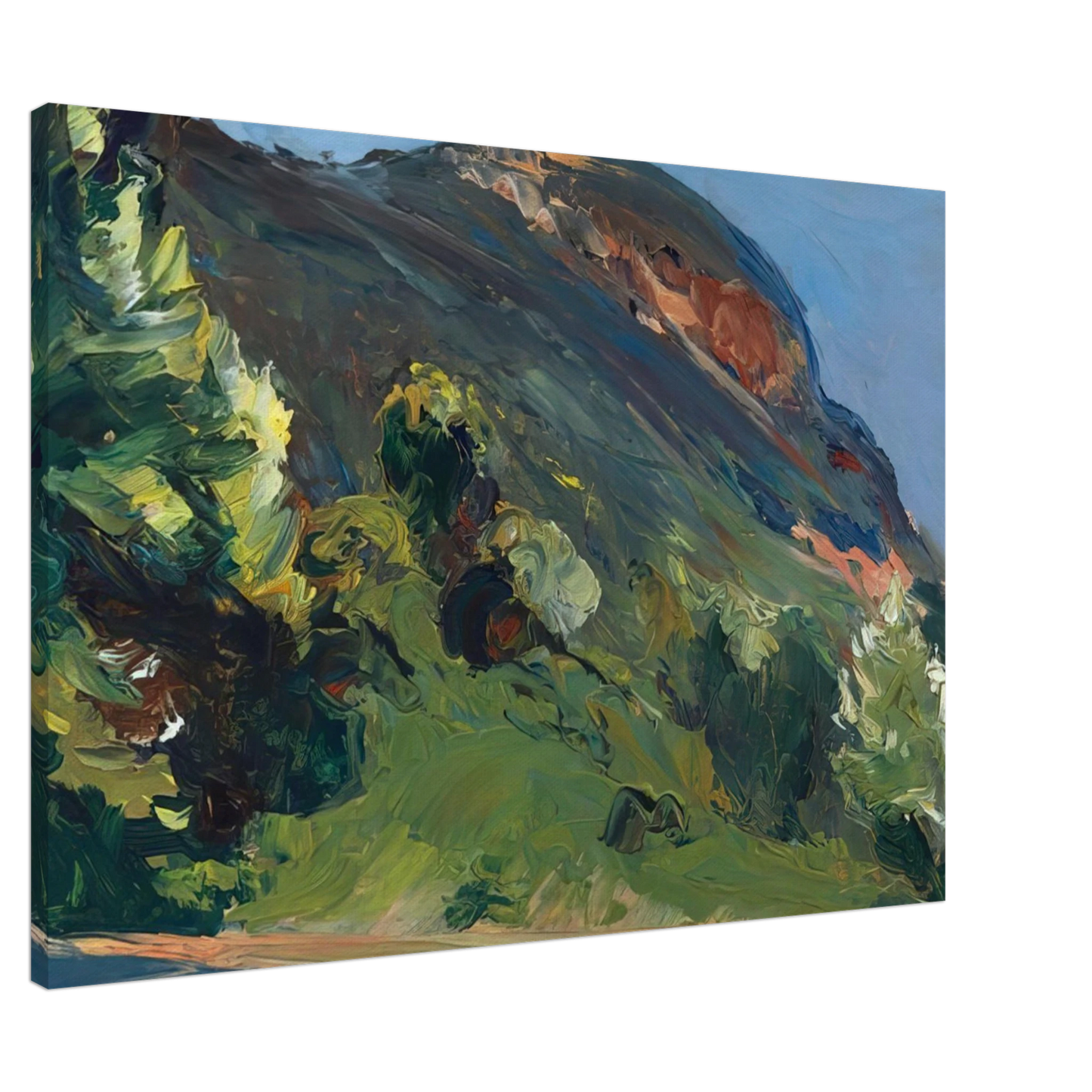Edward Hopper - Bluff Canvas - 20x30 cm / 8x12 inches-canvas