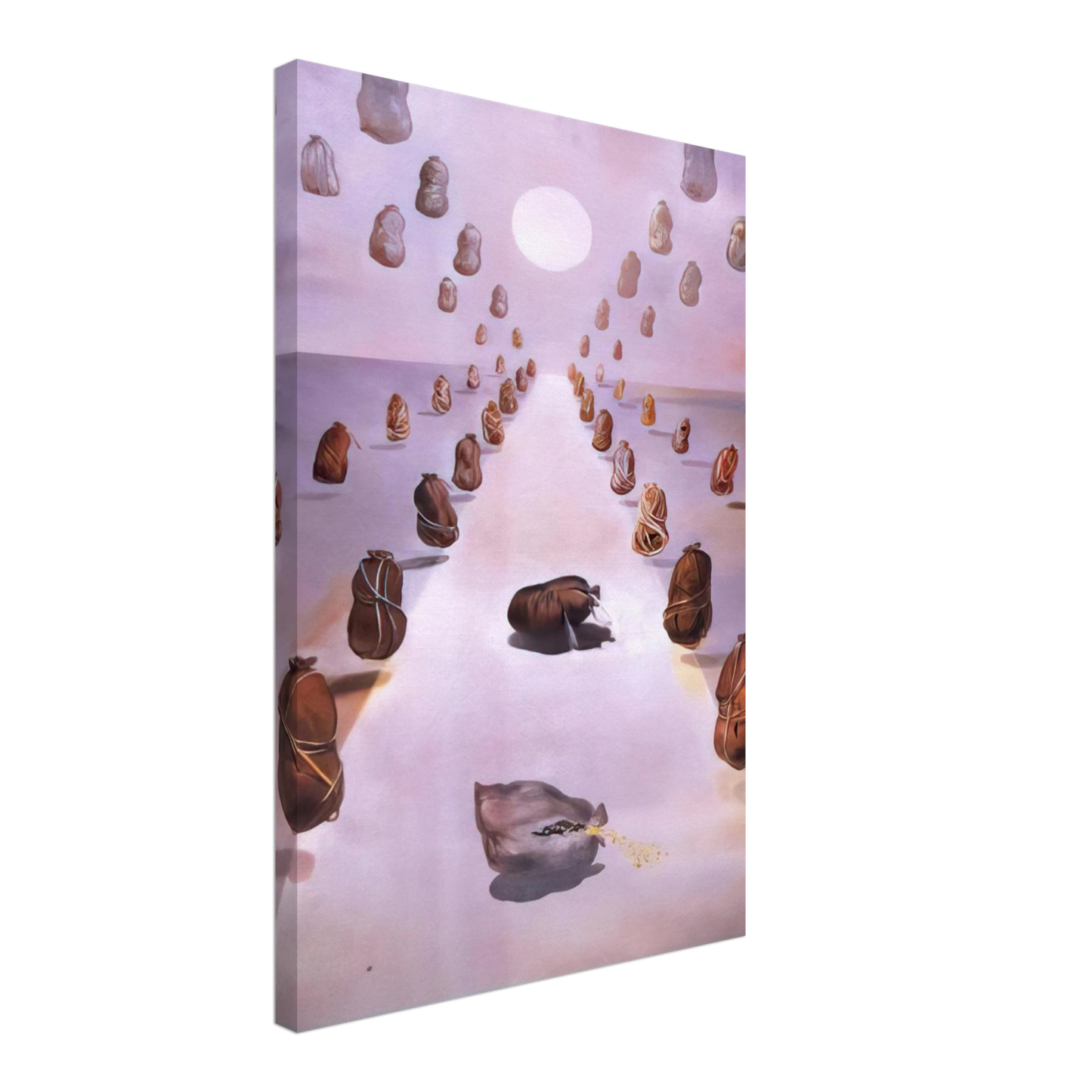 Salvador Dali - THE PATH OF ENIGMA Canvas - 70x100 cm / 28x40 inches-canvas