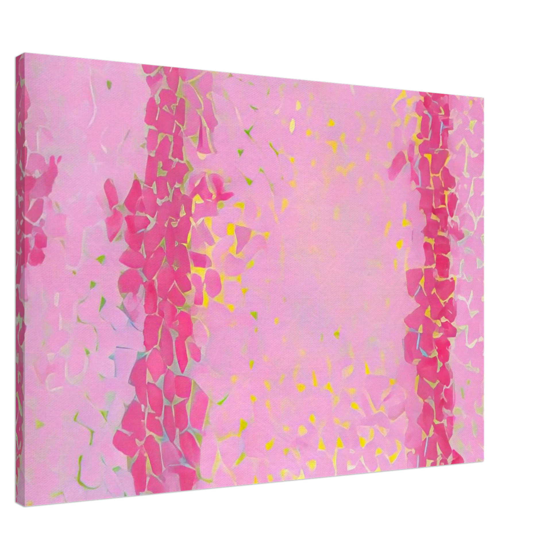 Alma Woodsey Thomas - WIND AND CREPE MYRTLE CONCERTO 1973 Canvas - Default Title-canvas