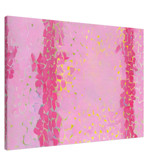 Alma Woodsey Thomas - WIND AND CREPE MYRTLE CONCERTO 1973 Canvas - Default Title-canvas