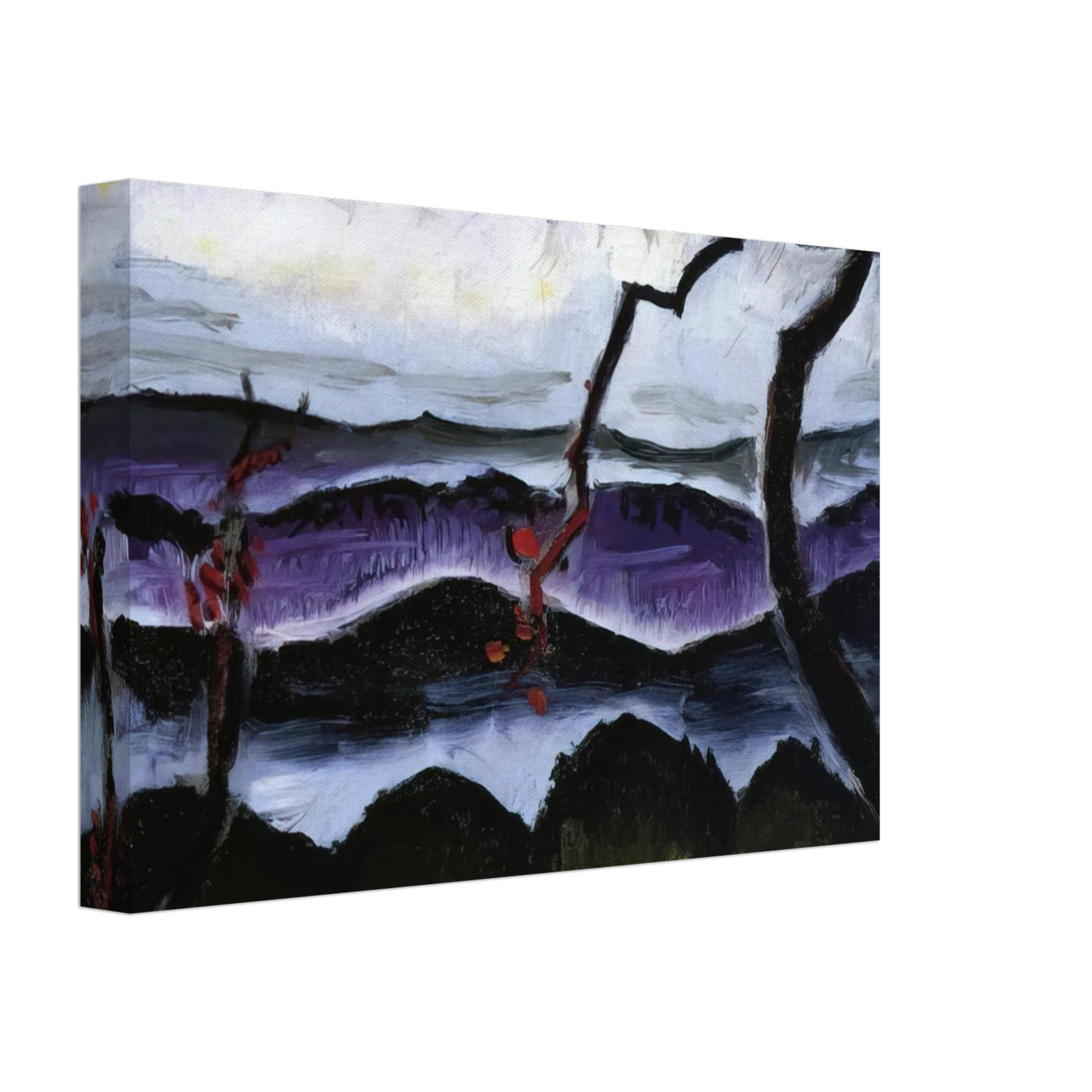 Man Ray - HILLS Canvas - 40x60 cm / 16x24 inches-canvas