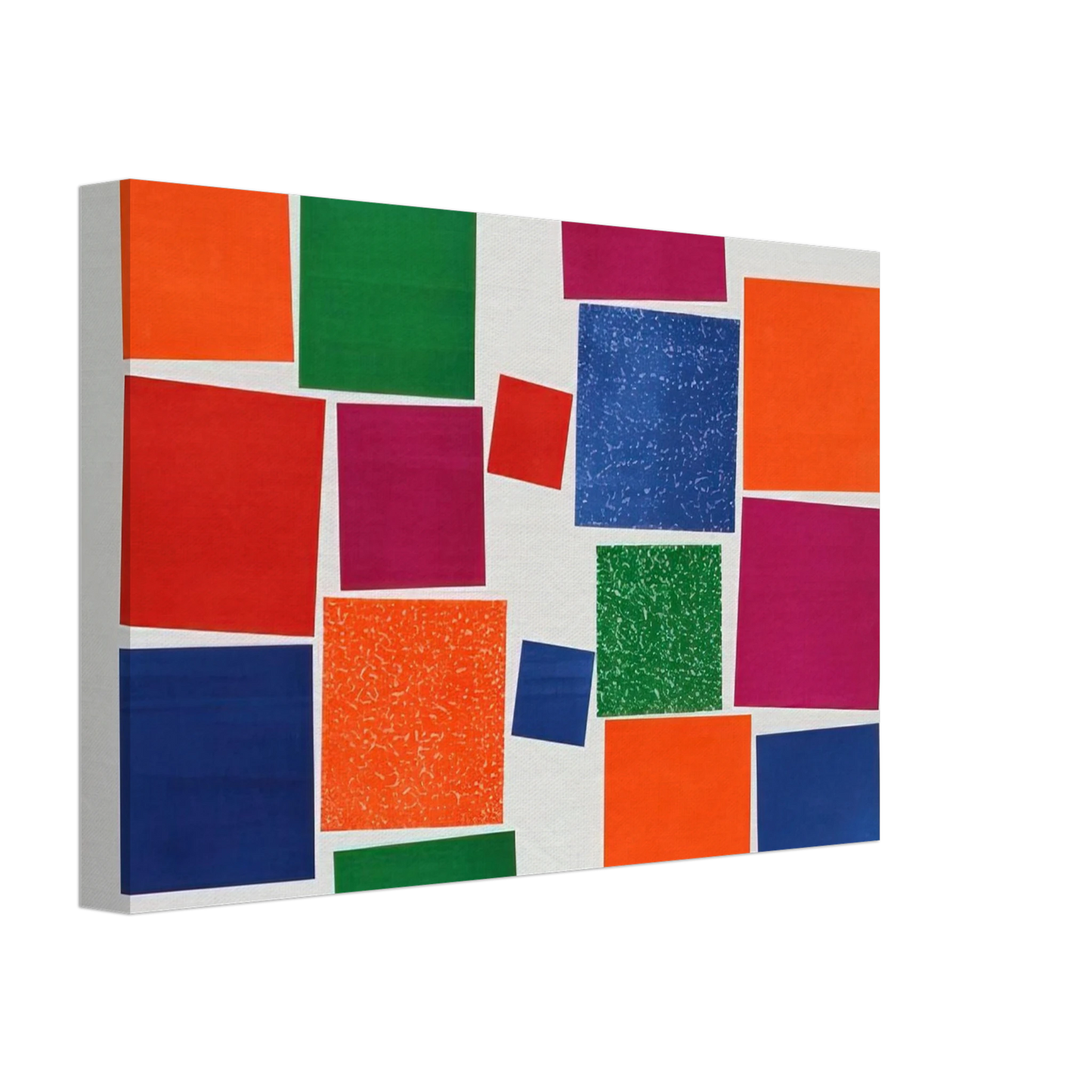 Piero Dorazio - Untitled V - 1967 Canvas - 40x60 cm / 16x24 inches-canvas