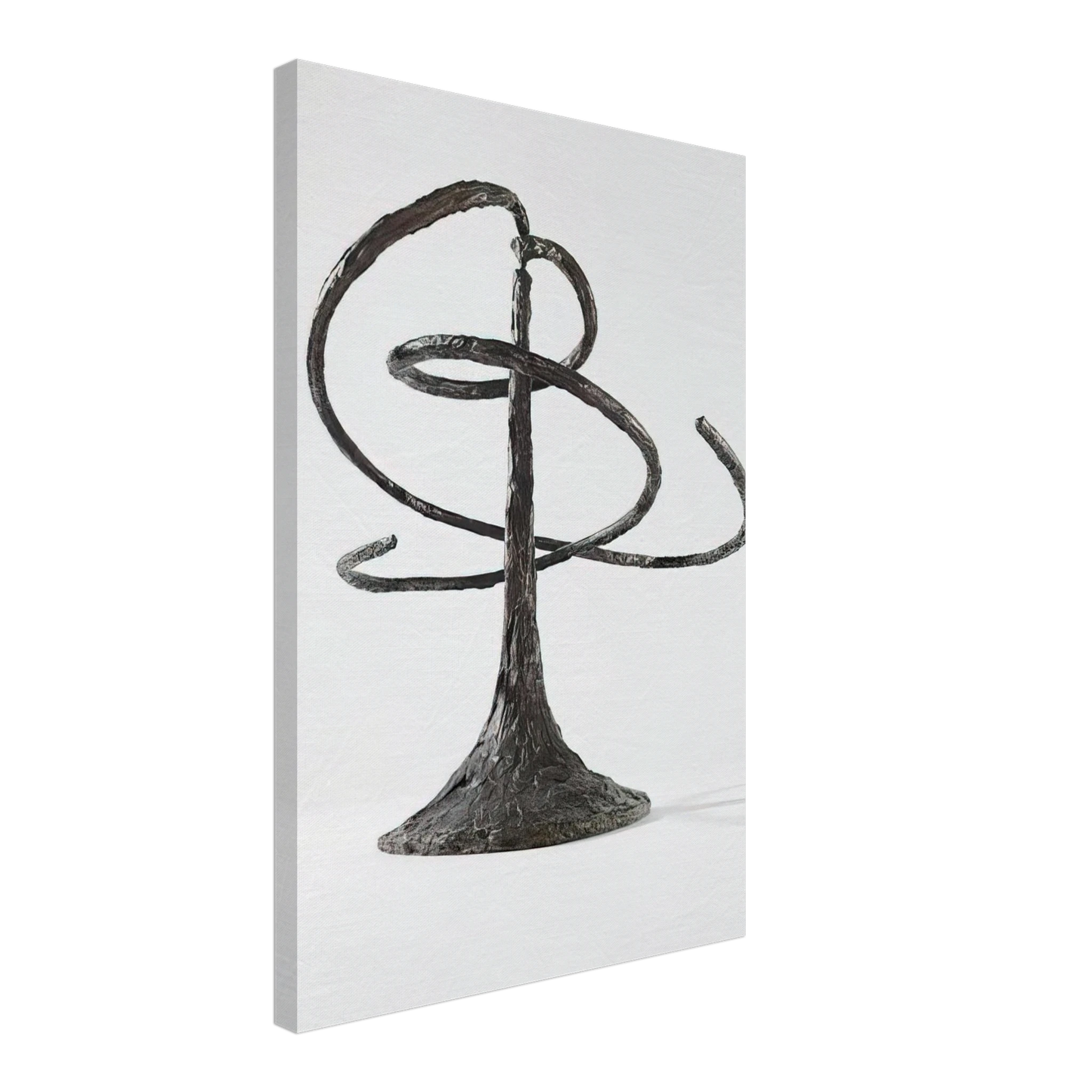 Alexander Calder - THE HELICES DOUBLE HELIX 1944 Canvas - 70x100 cm / 28x40 inches-canvas