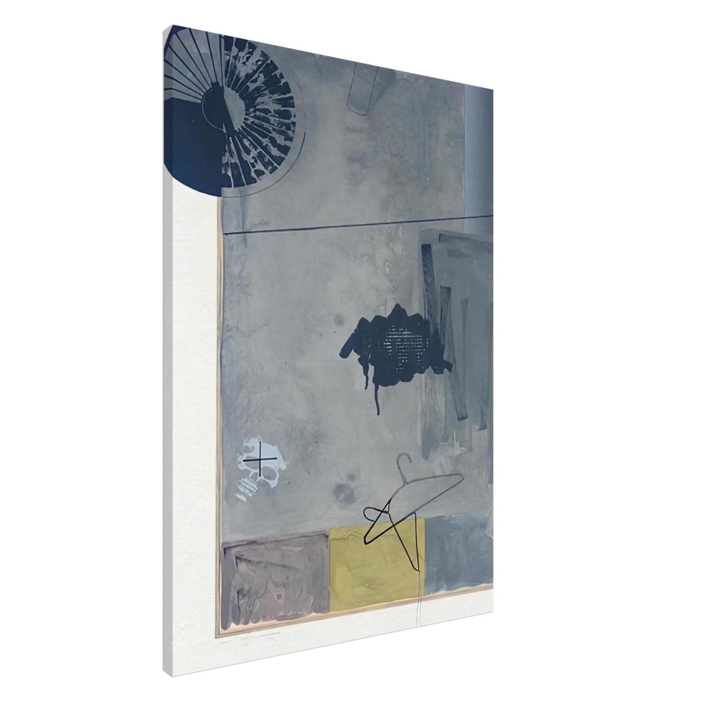 Jasper Johns - EVIAN Canvas - 20x30 cm / 8x12 inches-canvas