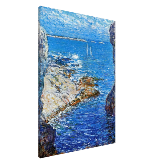 Childe Hassam - An Isles of Shoals Day Canvas - 20x30 cm / 8x12 inches-canvas