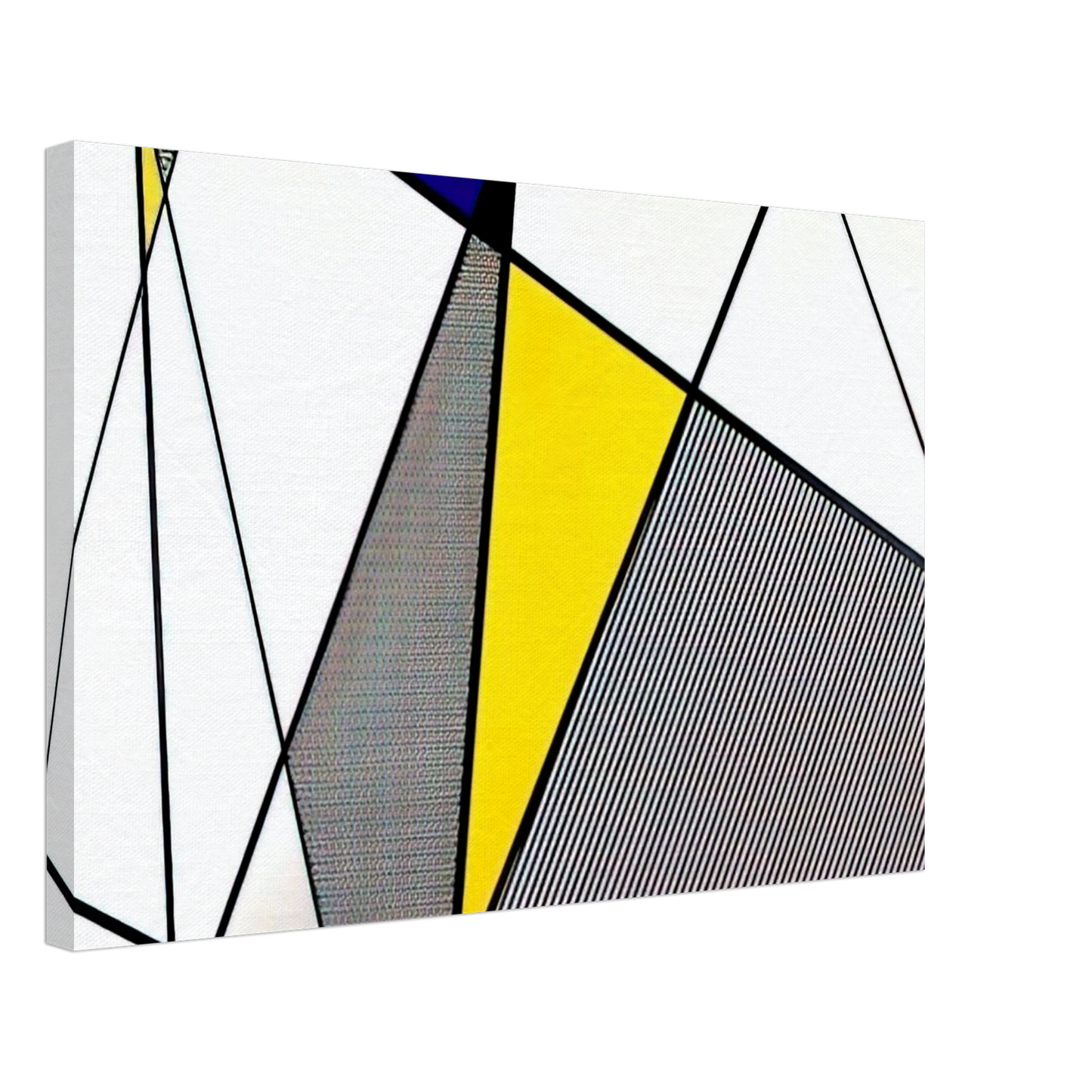 Roy Lichtenstein - PERFECT PAINTING 1 1985 Canvas - 70x100 cm / 28x40 inches-canvas