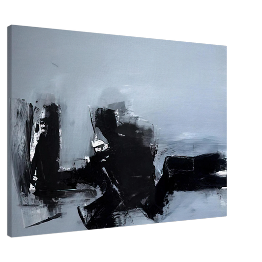 Luis Feito - UNTITLED 1961 2 Canvas - 20x30 cm / 8x12 inches-canvas