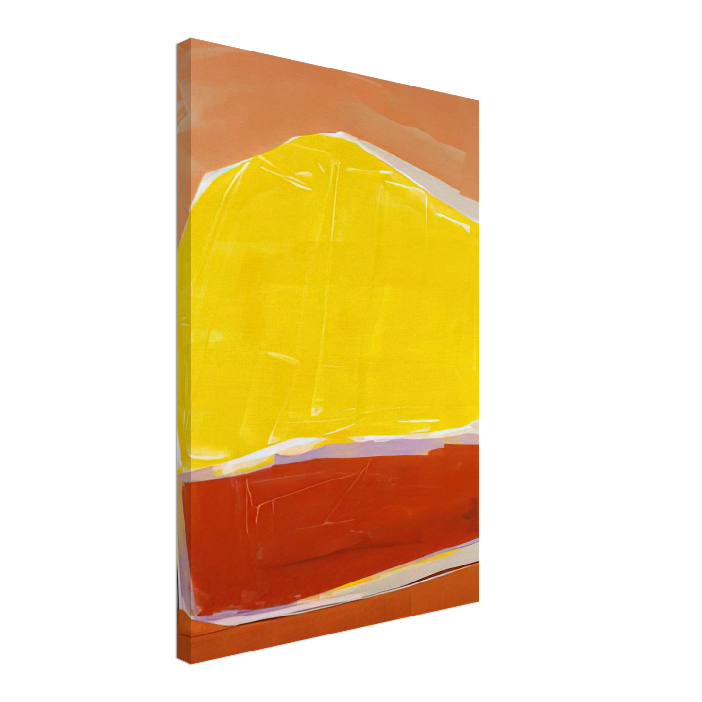 Ronnie Landfield - Loves Power - 1982 Canvas - 40x60 cm / 16x24 inches-canvas