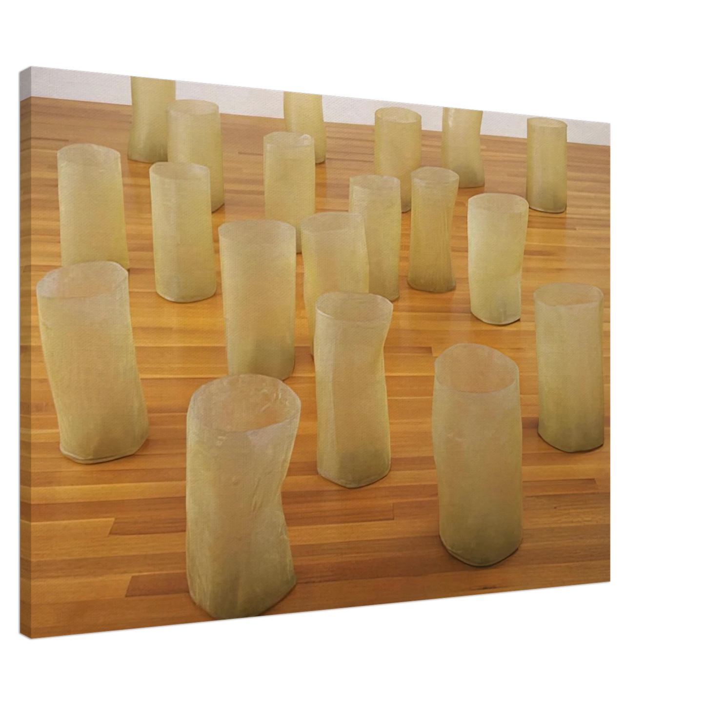 Eva Hesse - REPETITION NINETEEN III 1968 Canvas - 20x30 cm / 8x12 inches-canvas