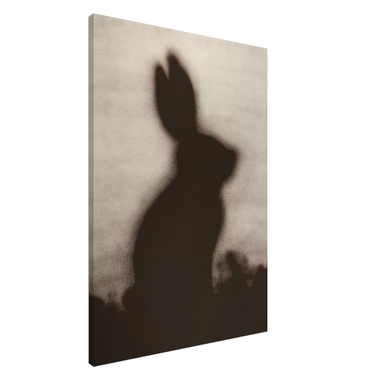Edward Ruscha - RABBIT 1986 Canvas - 20x30 cm / 8x12 inches-canvas