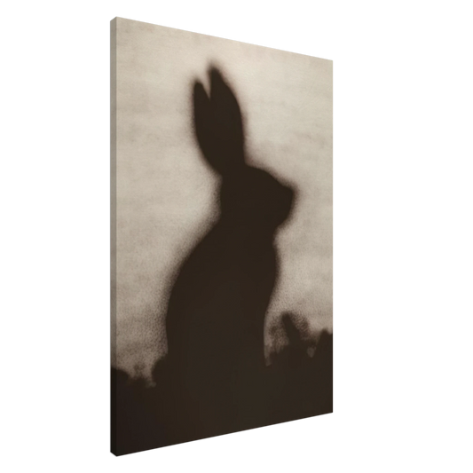 Edward Ruscha - RABBIT 1986 Canvas - 20x30 cm / 8x12 inches-canvas